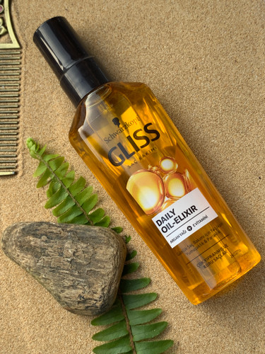 روغن آرگان ترمیم کننده مو گلیس مدل Oil-Elixir مناسب موهای خشک 75میل