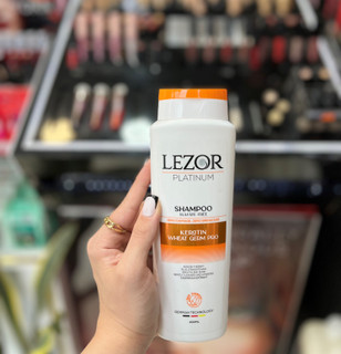شامپو لزور مدل کراتینه و پروتئینه مناسب برای انواع مو حجم 400ml