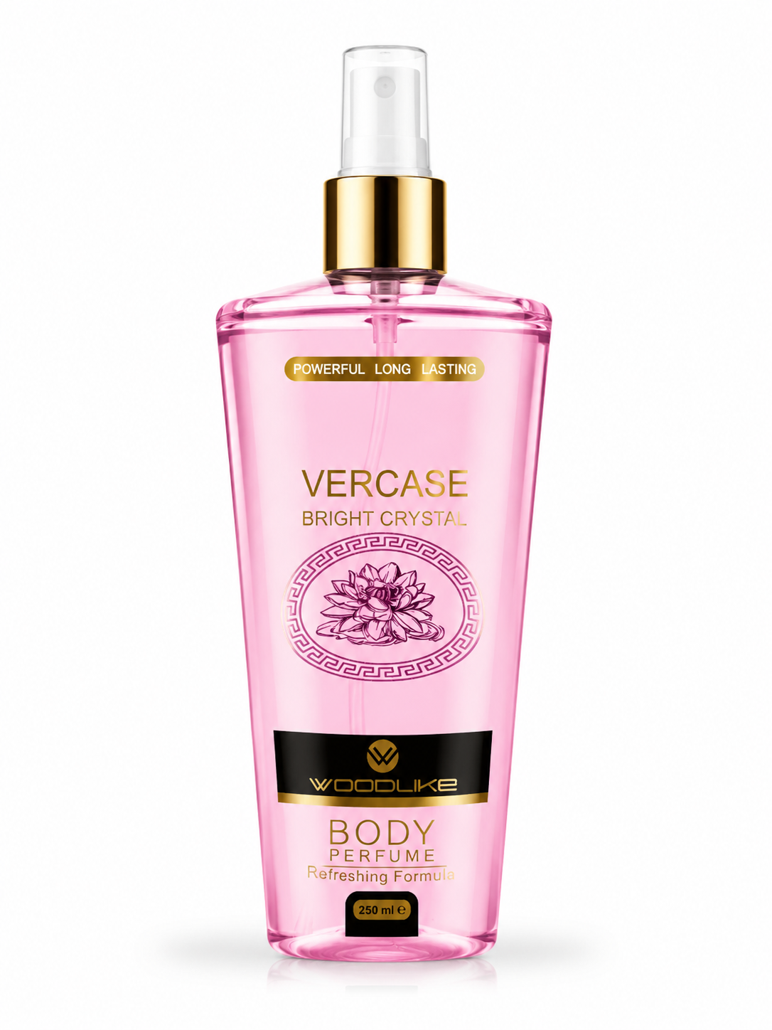 بادی اسپلش زنانه وودلایک مدل versace bright crystal حجم 250 میل
