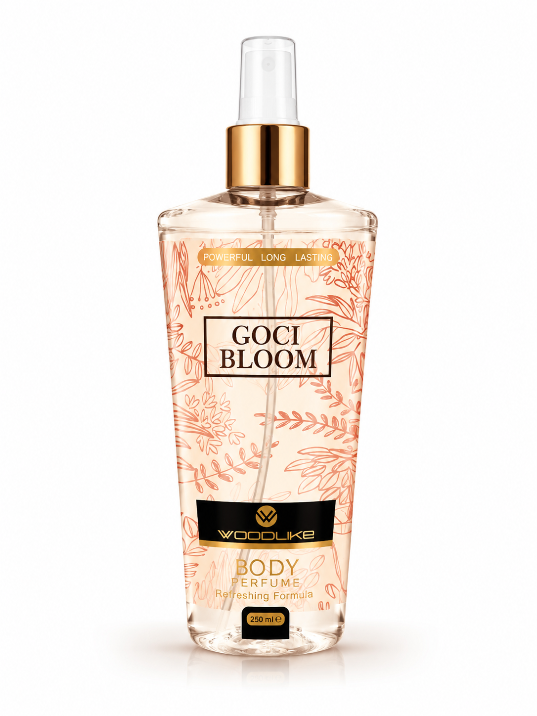 بادی اسپلش زنانه وودلایک مدل GOCI BLOOM حجم 250 میل