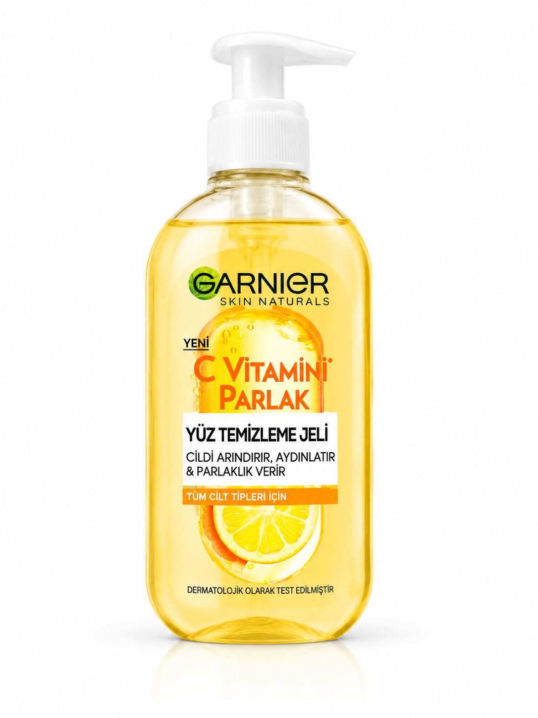 ژل شستشوی صورت مدل Vitamin C حجم 200 میل گارنیر
