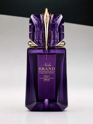 عطر ادکلن زنانه تیری ماگلر آلین برند کالکشن کد 043 (Thierry Mugler Alien) حجم 25 میل