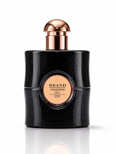عطر ادکلن زنانه بلک اوپیوم نویت بلانچ برند کالکشن کد 075 (Black Opium Nuit Blanche) حجم 25 میل