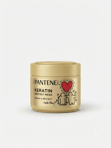 ماسک موی محافظت کننده و ترمیم کننده پنتن مدل keratin حجم 300 میل