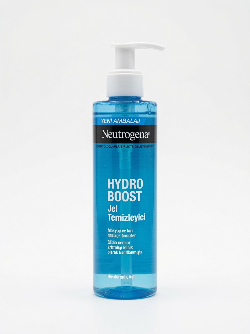 ژل شست و شوی صورت نوتروژینا مدل Hydro Boost مناسب انوع پوست حجم 200 میل