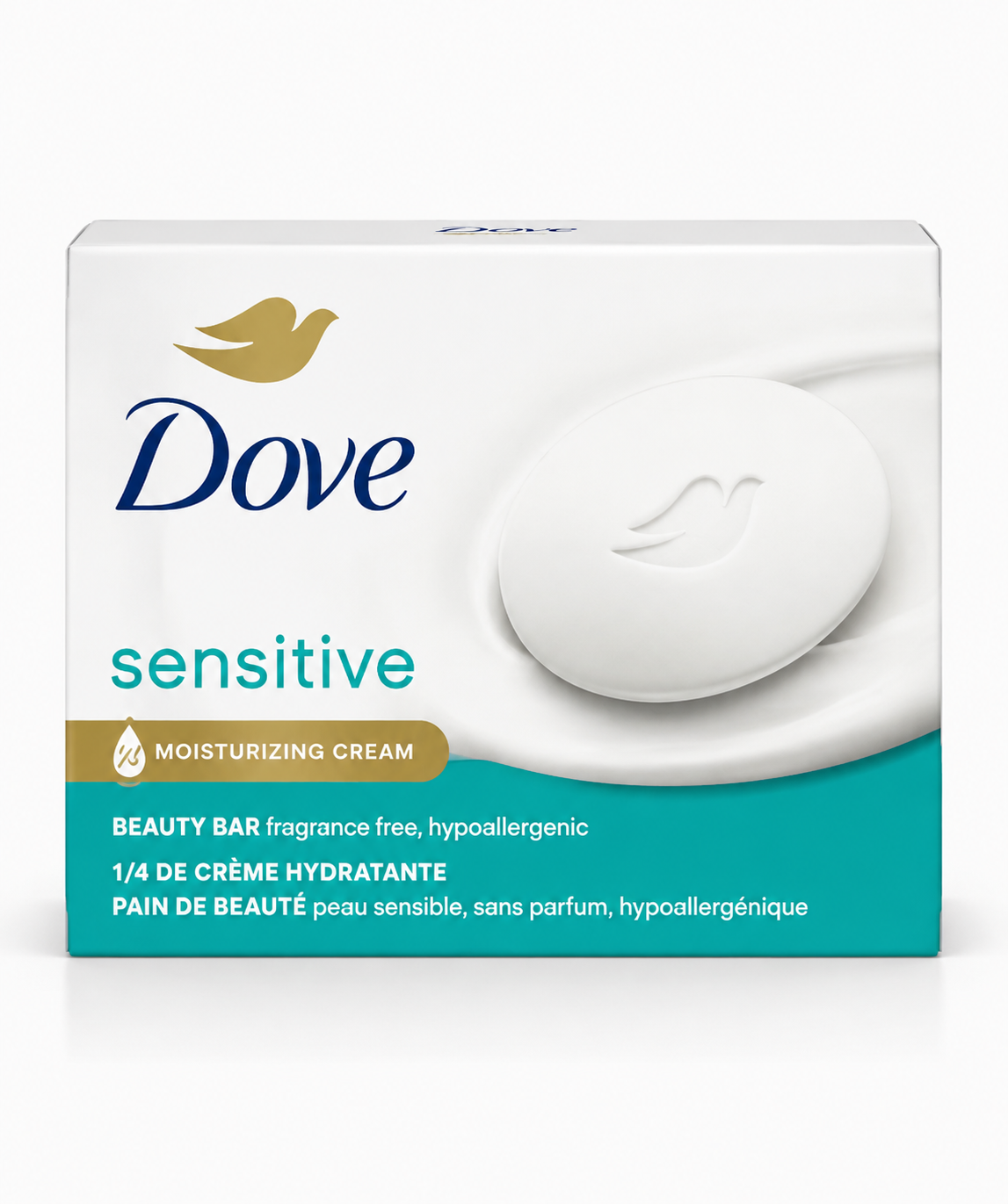 صابون مدل sensitive مناسب پوست حساس داو حجم 106 گرم