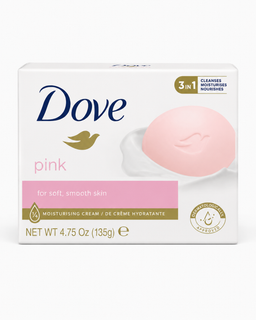 صابون کرمی گل رز و شیر داو مدل pink حجم 100گرم